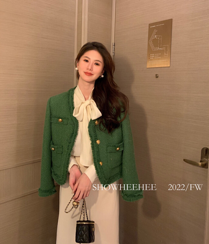 【Xiu Xixi】Xiaoxiangfeng ladies high-quality short coat 392-1# JHY