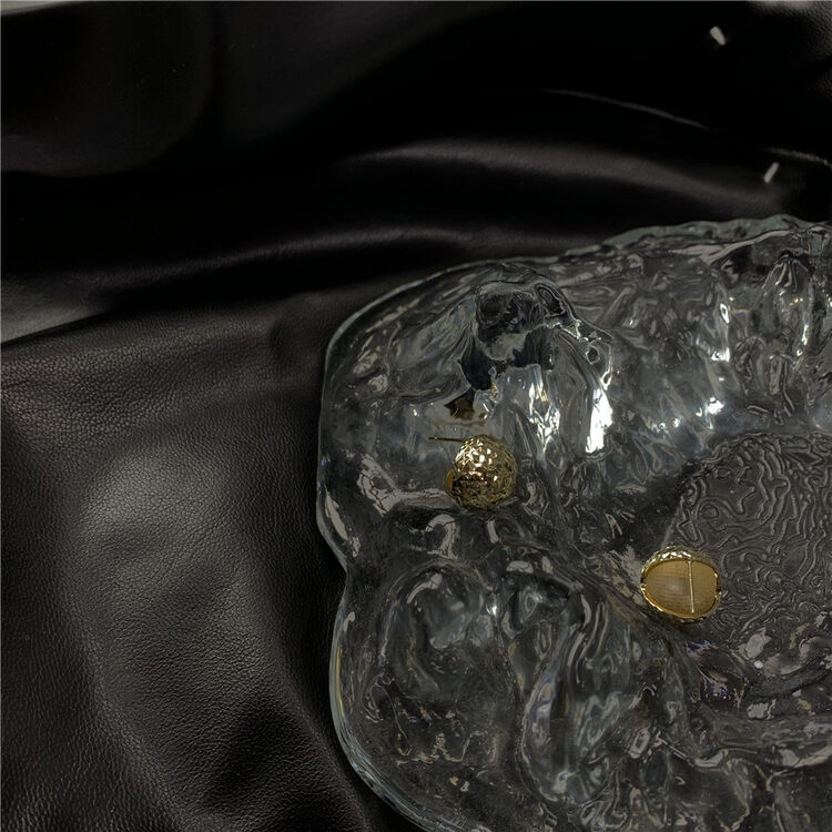 [Concept Store - Object Reverse] Semicircular Atmospheric All-match Earrings (with Box Random) WE-N13297IOZ# CHO