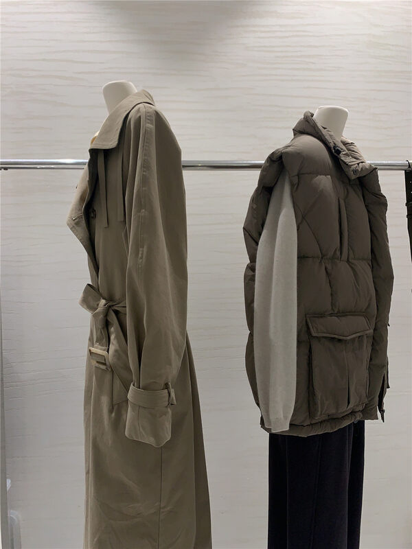 New for winter!  [Concept Store - Object Reverse] Korean Style Fashion Windbreaker (with Belt) FAV-1623# CHO