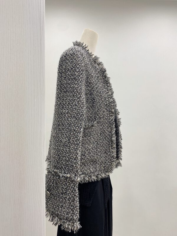 Autumn models are new! [Concept Store - Object Reverse] Elegant and high-end small fragrance wool coat YSS-0321# CHO