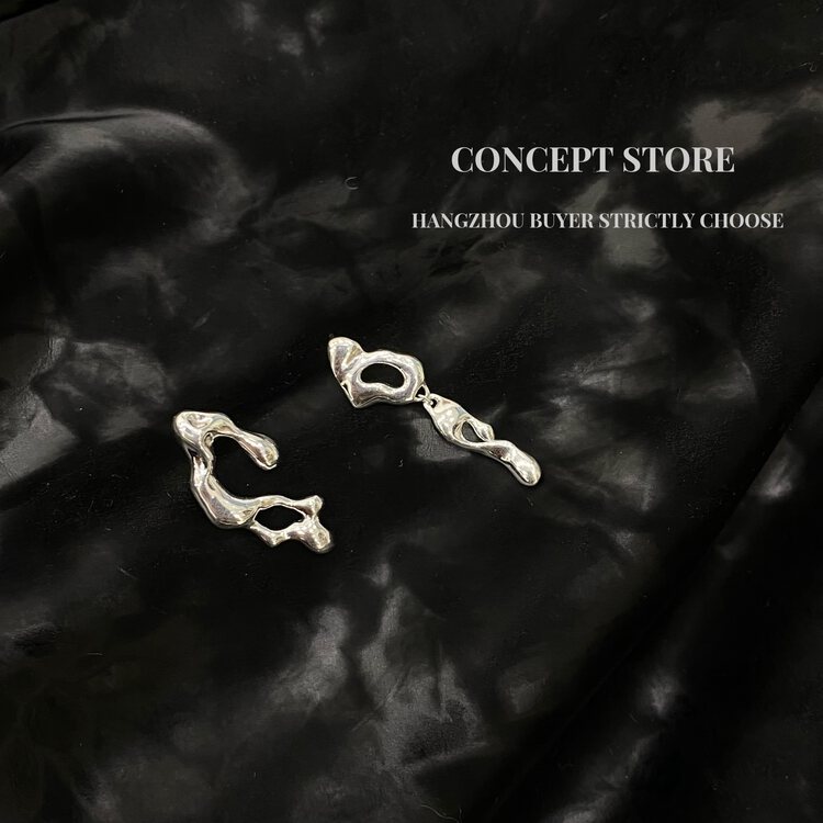[Concept Store - Object Reverse] Exquisite niche earrings (with gift box packaging) XJJ-E0778-1# CHO