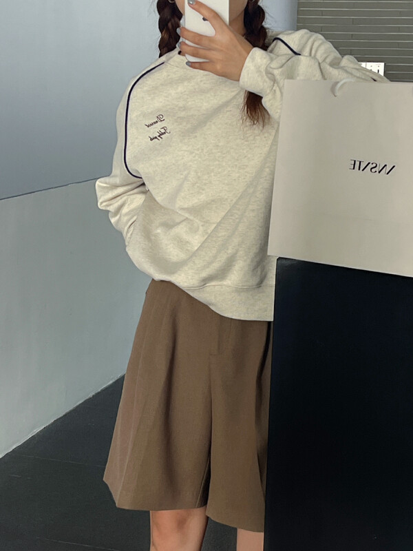 New in winter!【EVER TRUE】Korean alphabet casual sweater 31582# CLS