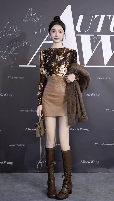 New in autumn!【SAVAGE】Simple solid color all-match skirt S1012# WPL