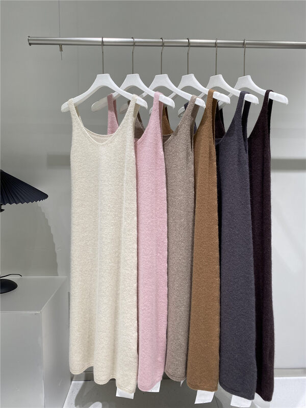 【Concept Store - Object Reverse】Korean V-Neck Sling Dress WYJQ-GMFB22213# CHO