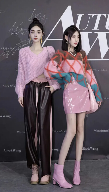 New in winter! [SAVAGE] Versatile round neck contrast color stitching mesh warm sweater S1056# WPL