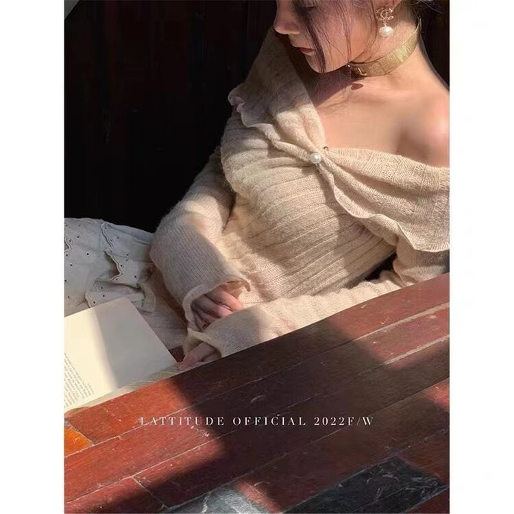 New in winter! [Korean C home] Sexy one-shoulder irregular warm sweater 0806# PCZ