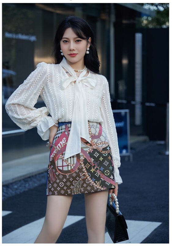 Autumn is new! [MI2 (N: AA)] Xiaoxiangfeng lady temperament shirt B6436# JJ