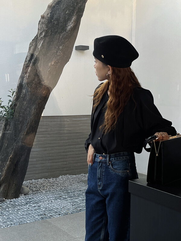 【EVER TRUE】Simple and versatile solid color shirt 33651# CLS