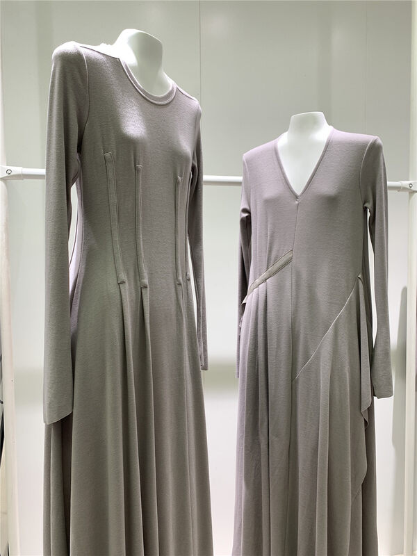 Autumn is new! [Concept Store - Object Reverse] Waist-fitting, fashionable, slimming and age-reducing dress 69zD844# CHO