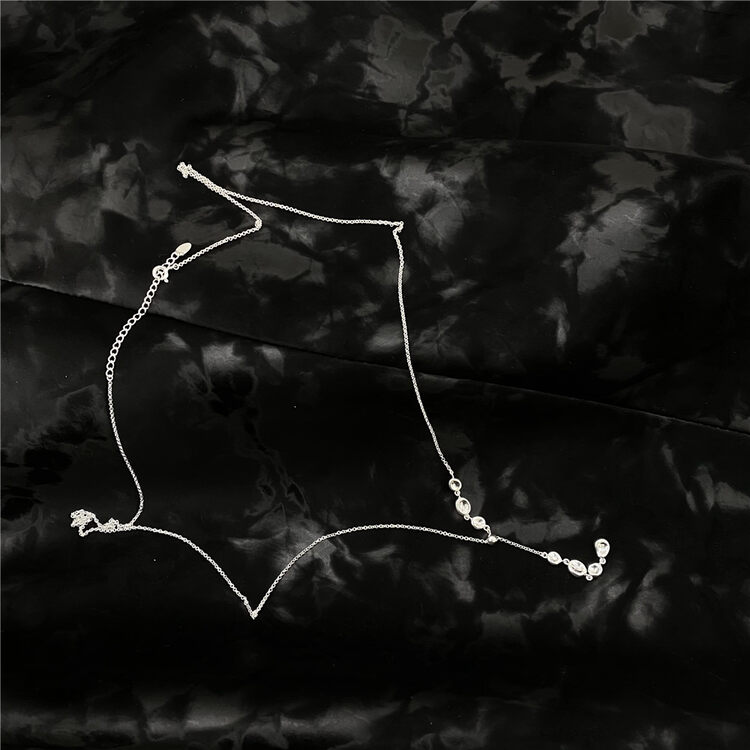 [Concept Store - Object Reverse] Simple and high-end sense of all-match cold wind short necklace (with gift box packaging) XJJ-D0226-1# CHO