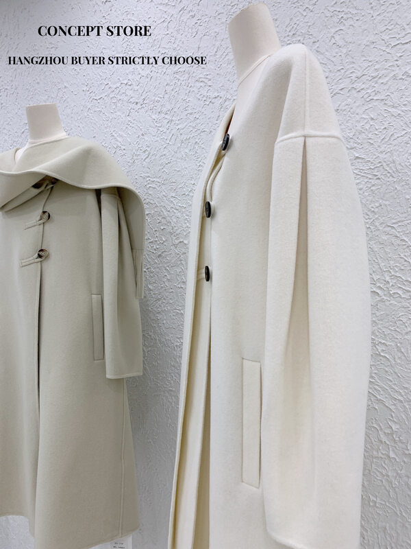 Pre-sale for 10 days [Concept Store - Object Reverse] Fashionable Single Breasted Wool Jacket (100% High Count Wool) DMHS-21748# CHO