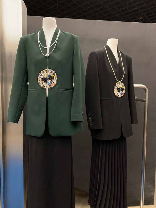 New in early autumn! [Concept Store - Object Reverse] Temperament New Chinese Long Sleeve Suit FWQ-27# CHO