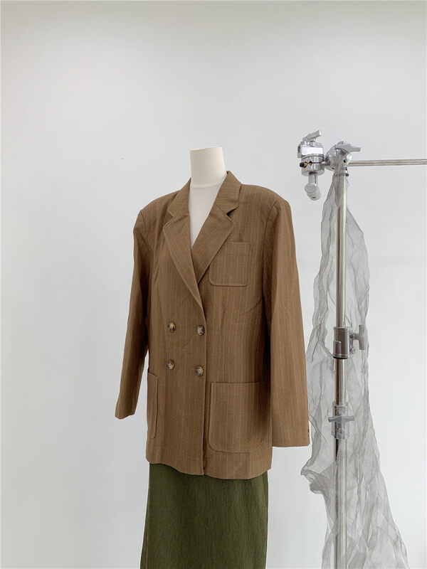 Autumn models are new! [Concept Store - Object Reverse] Temperament Big Pocket Suit K2C2056# CHO
