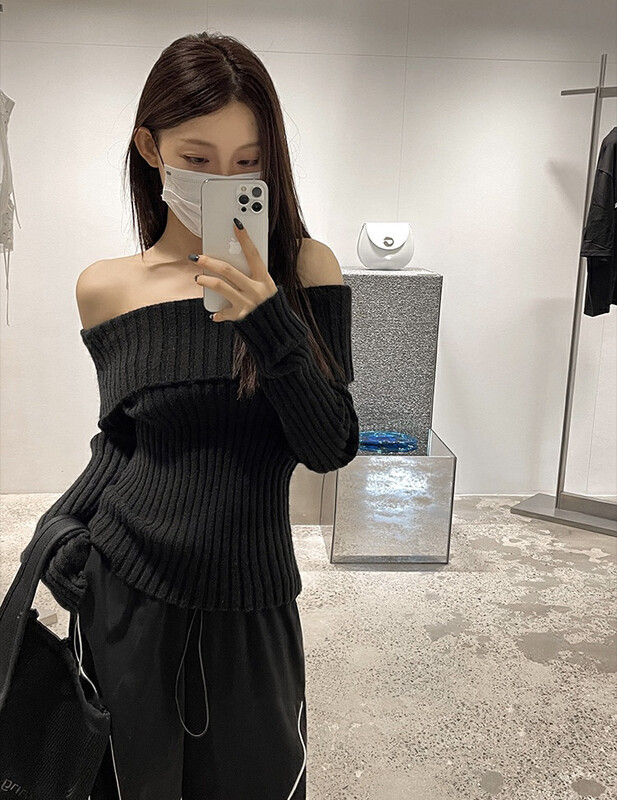 【SAVAGE】Lazy style knitted sweater S1150# WPL