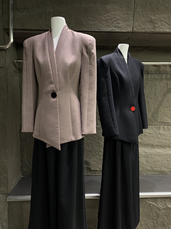 Autumn models are new! [Concept Store - Object Reverse] Fashionable temperament commuter waist suit FWQ-C90# CHO