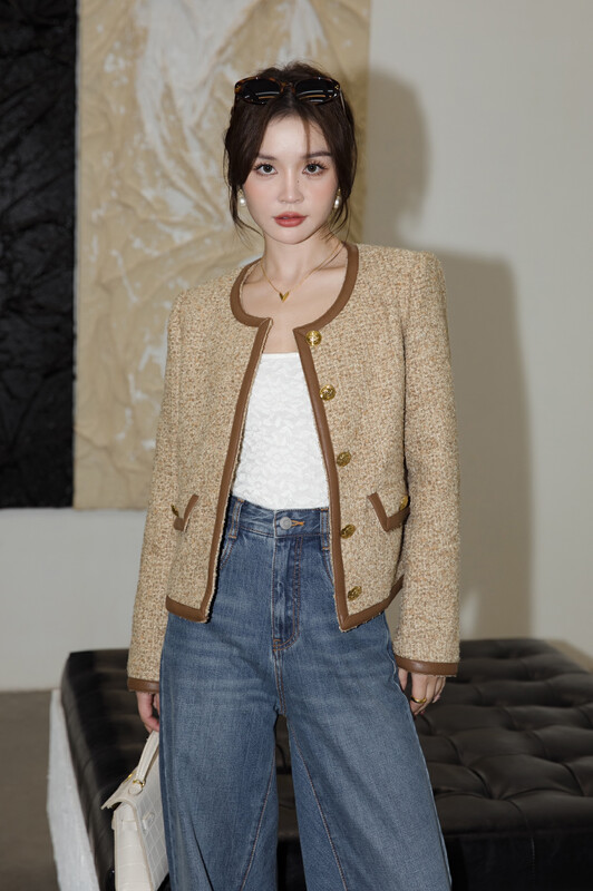 Autumn is new! [MI2 (N: AA)] Xiaoxiang style short coat E9489# JJ