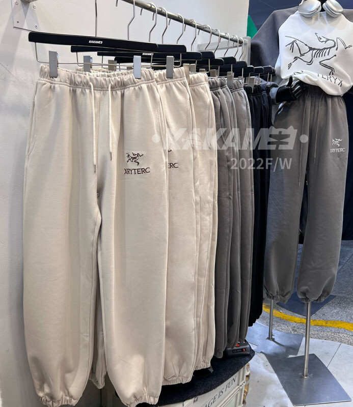 [KAKAMEE] 2022 new letter embroidery craftsmanship loose casual sweatpants casual pants comfortable and slimming all-match S811
