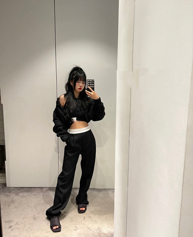Autumn is new! [YT] Korean version color matching all-match casual pants K59153# PCZ