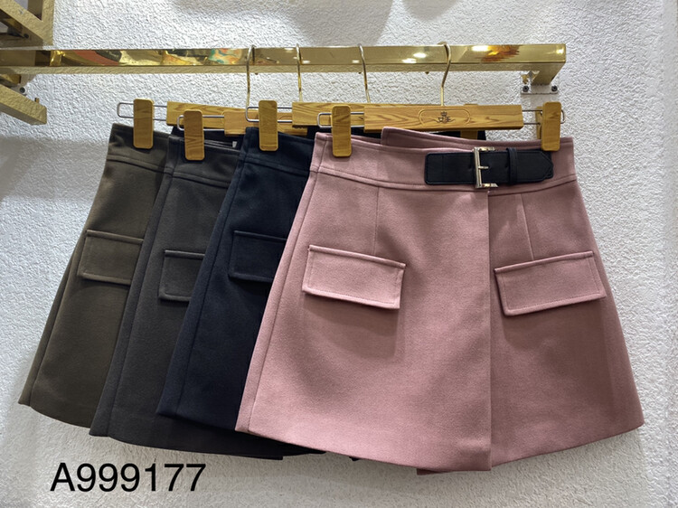 【Queen QUEEN】Korean all-match slim culottes A999177# CL