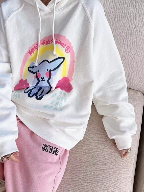 【YT】Fun cartoon lamb print sweatshirt WY58216# PCZ