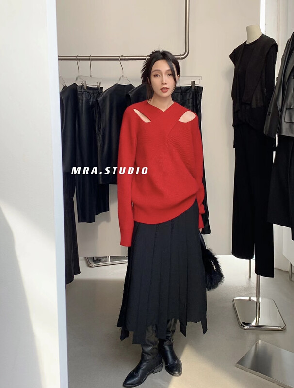 [MRA] Big-name design tassel skirt M9018