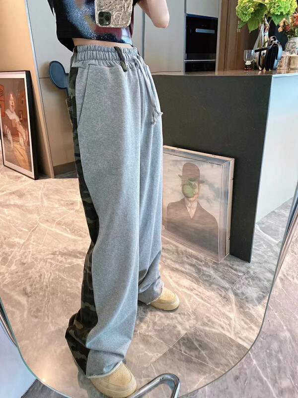 New in autumn! [YT] Front and rear camouflage stitching casual pants K59159# PCZ