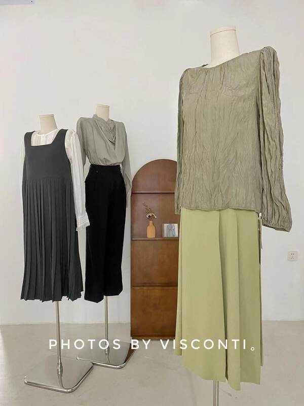 New in autumn! [C Ouni] High waisted temperament all-match skirt C815-LC2BAA102# GYJ