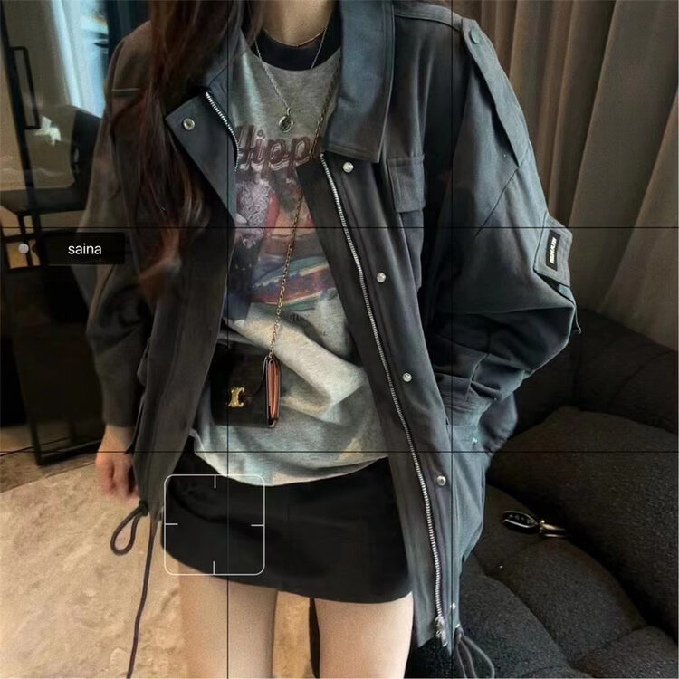 New in autumn! [SAINA FASHION] Korean version of the trendy fashion short jacket M1190# CLS