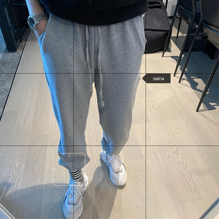 Original price 77.83! New in autumn! [SAINA FASHION] Elastic waist all-match sports casual pants K942# CLS