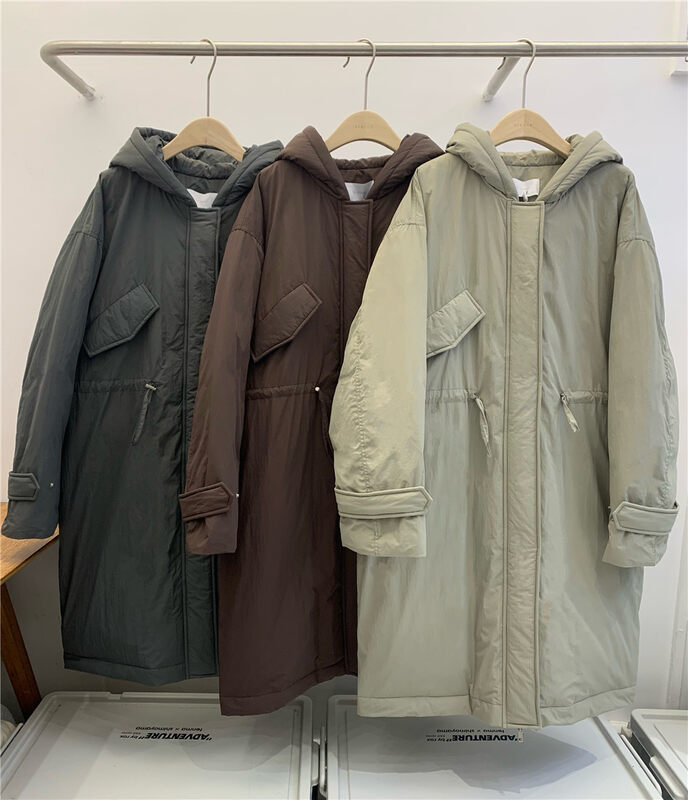 【SANBARA】Korean version long-sleeved all-match warm padded jacket 9805# LSW