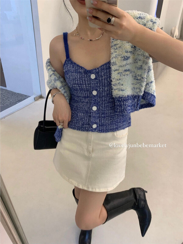 [DT CLASSIC] Fashionable and slim all-match vest/suspenders (without knitted cardigan) M4929-FW# JHY