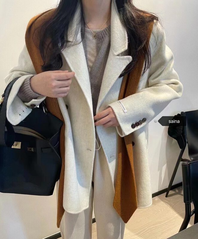 [SAINA FASHION] Hanfeng Versatile Knitted Wool Shawl (only for shawls) 22162A # CLS