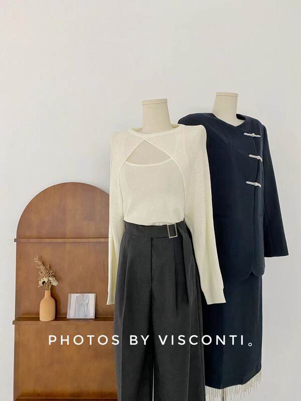 New in autumn! [C Ouni] Simple and comfortable all-match vest/sling C900-MH221898-1# GYJ