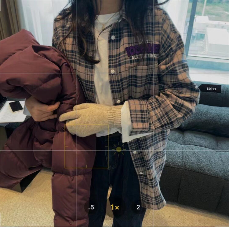 【SAINA FASHION】Korean style back letter printed shirt YS1-C515# CLS