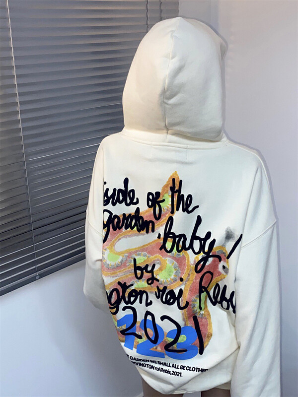 【YT】Rainbow Snake Print Hoodie WY58196# PCZ