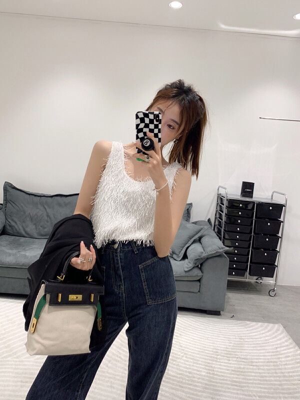 New in autumn!【VANESSA】Korean style must be worn with a vest/sling 6675# OZQ