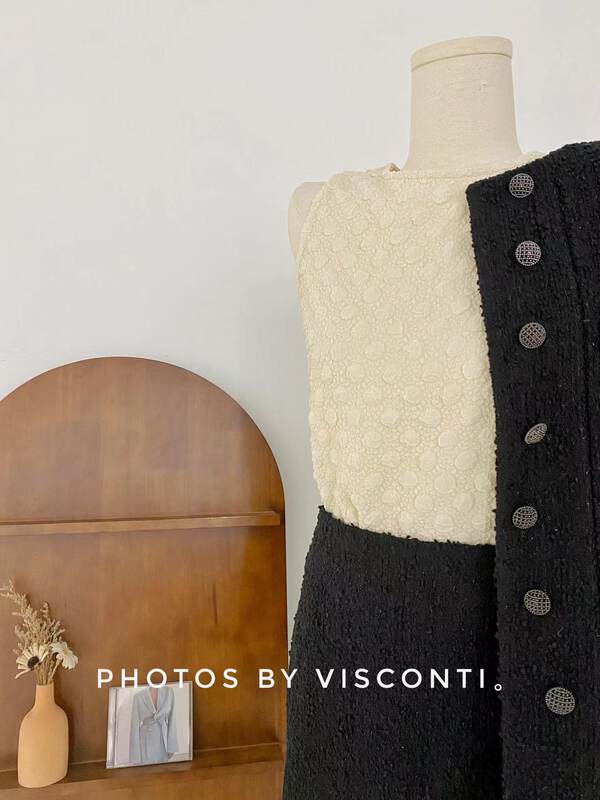 New in early autumn! [C Ouni] Round neck loose all-match vest/sling C621-Y8895# GYJ