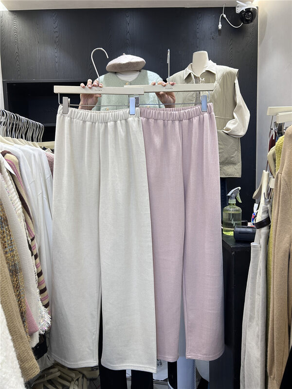 【SUSAN】Korean Style Solid Color Loose Casual Pants 82122# LSW