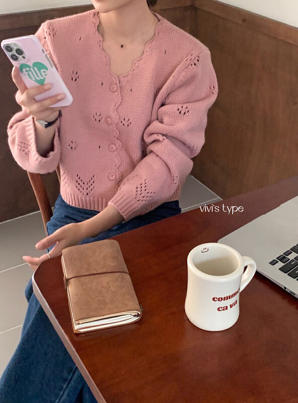 New in winter!【VIVIS TYPE】Slim and comfortable all-match single-breasted warm sweater 7780# HJY