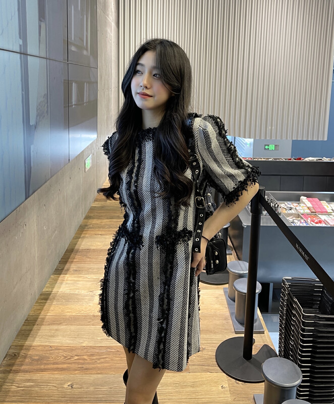 【BENYAN】lavame fringed small fragrance dress dress 6391