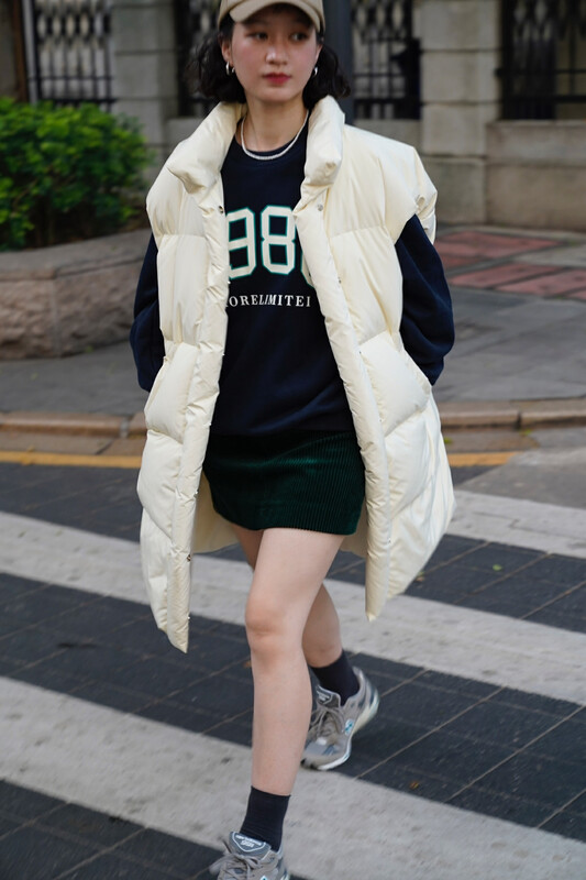 Original price 337.27! [TRUSTME] Versatile Classic Simple Fashion Down Jacket 90% White Duck Down 20570