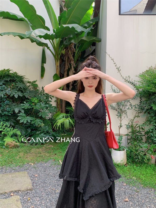 【CZ ZHANG】Little Woman Jacquard Lace Dress 82085