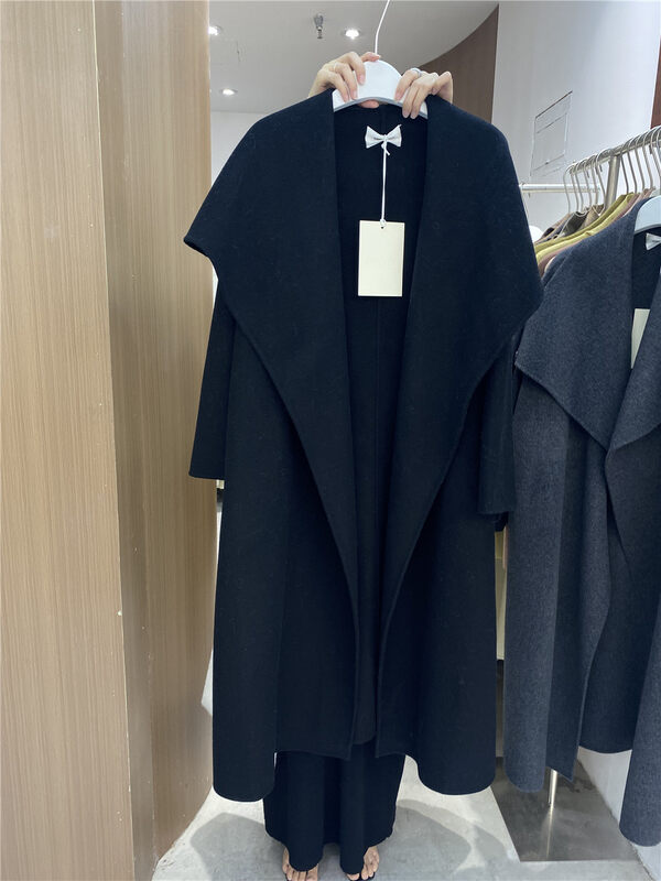 【SEASONS】Loose and comfortable all-match wool coat (with belt) (including 100% wool) YS1-66186# WPL