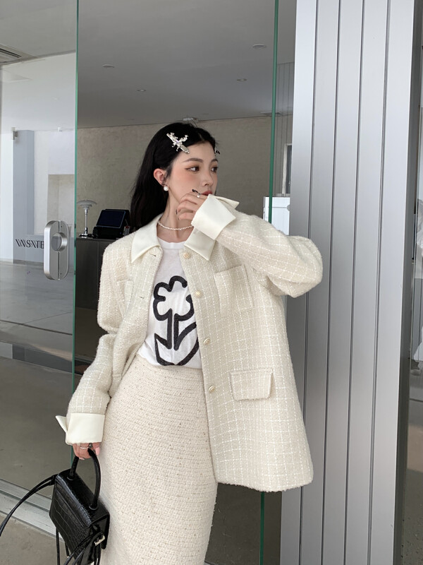 【BENYAN】lavame temperament small fragrance coat short coat 6519# JHY