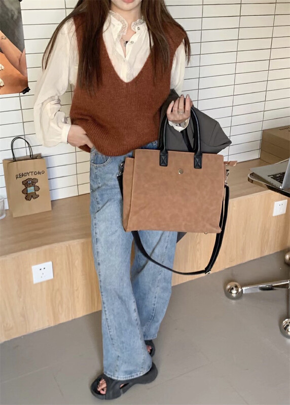 Autumn models are new! [Timely rain] Retro design stitching lace loose shirt (only selling shirts) 10778# WPL
