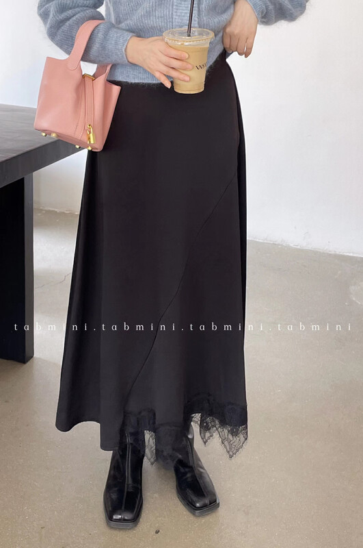 New in autumn!【TABMINI】High waist slim skirt Q11337-F# WPL
