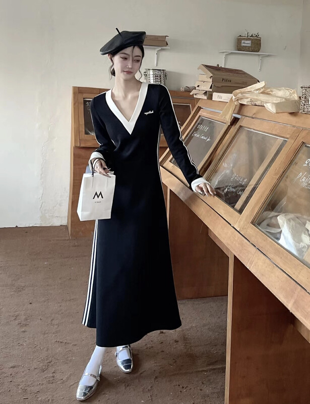 【BENYAN】lavame sports style slim dress dress 6530