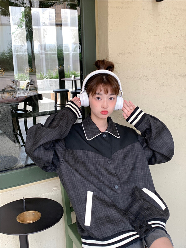 New in winter! [Timely rain] Korean style ins retro sweet high-end design sense doll collar jacket 91912# WPL