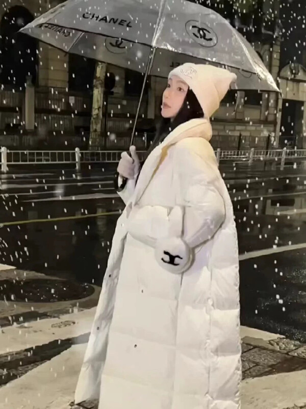【KIKI STUDIO】Thick and comfortable all-match simple and warm cotton coat (only sells coats) 7064# HJY