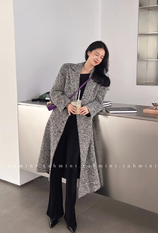 New in autumn! [TABMINI] Korean version long-sleeved all-match coat Q11385-G# WPL